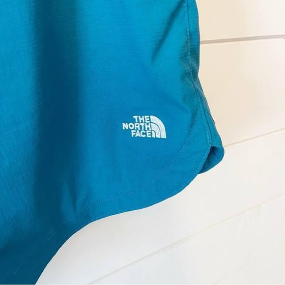 The North Face Womens Class V Pathfinder Pull-On Short In Teal/Blue Size Large - Picture 4 of 13